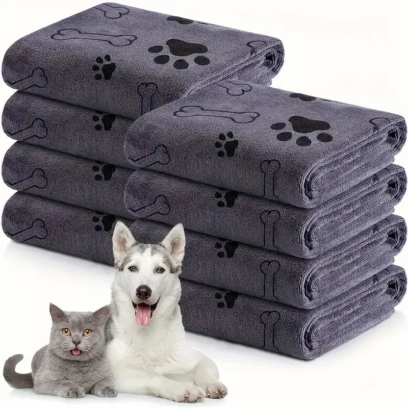 1pc Quick-Drying Microfiber Dog Towel 24 x 40