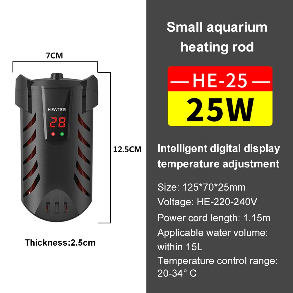 Aquarium Submersible Heater with Suction Cup