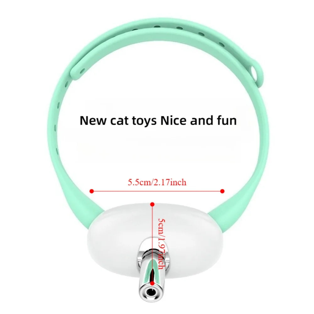 Smart Laser Cat Collar Auto Mode