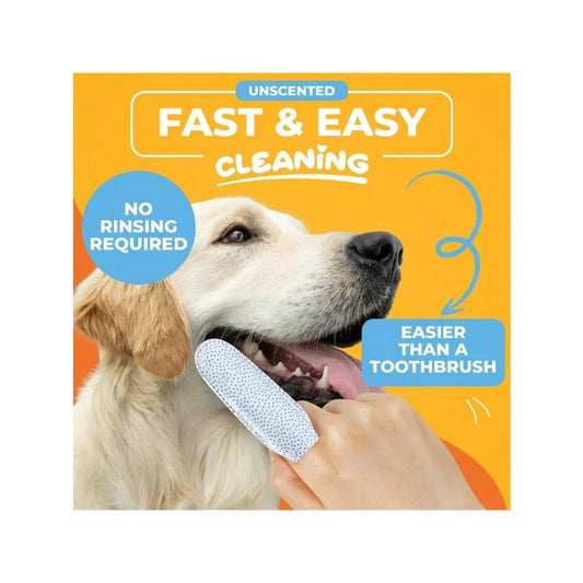 【New style】Dog and Cat Teeth Cleaning Wipes