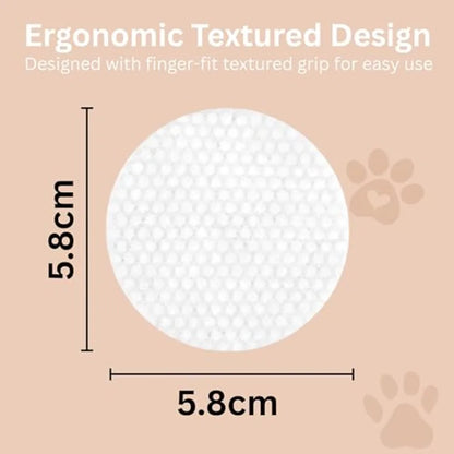Pet Dental Ear and Eye Cleaning Wipes for Dogs and Cats