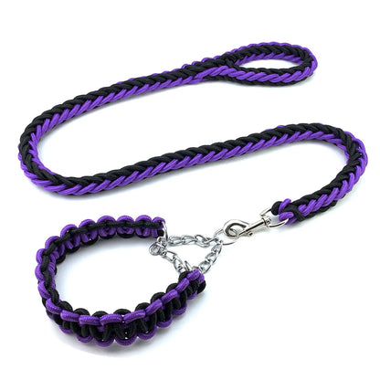 Dog Collar And Leash Set