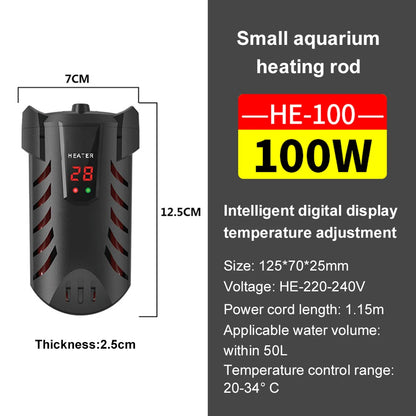 Aquarium Submersible Heater with Suction Cup