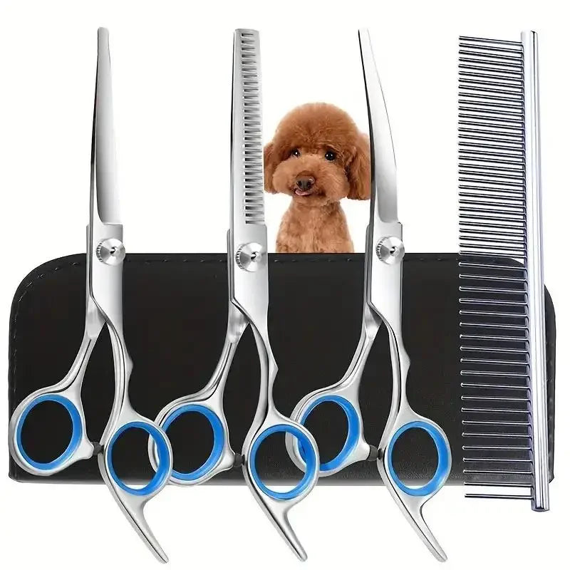 Ambidextrous Pet Safe Scissors Stainless steel for Precision Trimming