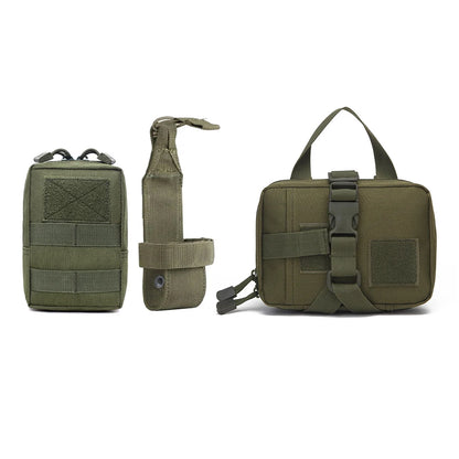 Dog Tactical Bags Set Molle Pouches Belt Attaching on Harness