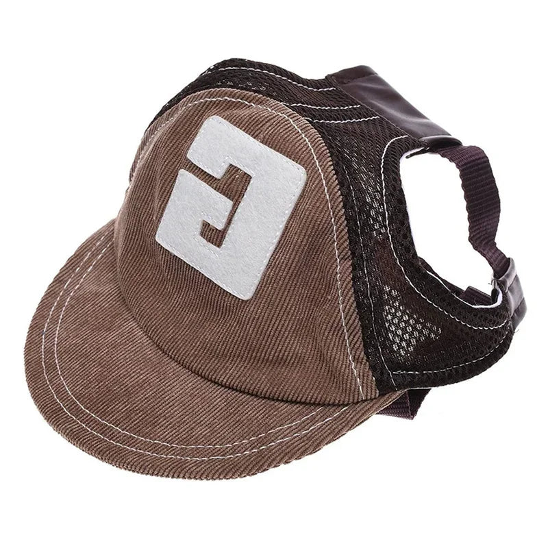 Dog Sunscreen Baseball Cap  Small and Medium Dog Large Dogs