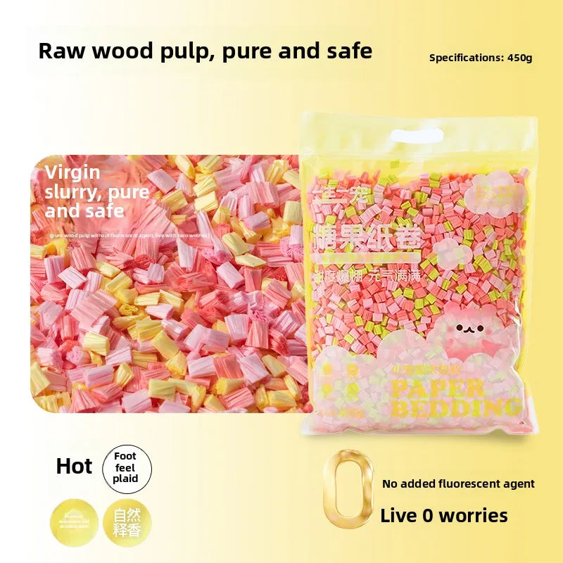 Popcorn Paper Grain Hamster Bedding