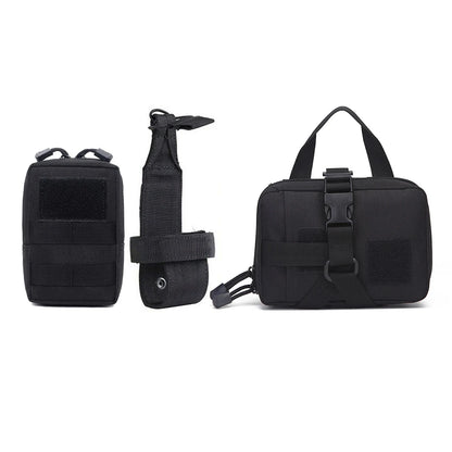 Dog Tactical Bags Set Molle Pouches Belt Attaching on Harness