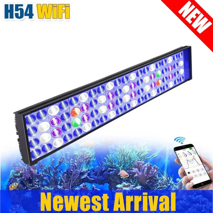 NEW  Led Aquarium Light, Full Spectrum Lamp For 60-240cm Reef Corals Seawater Led  Lights