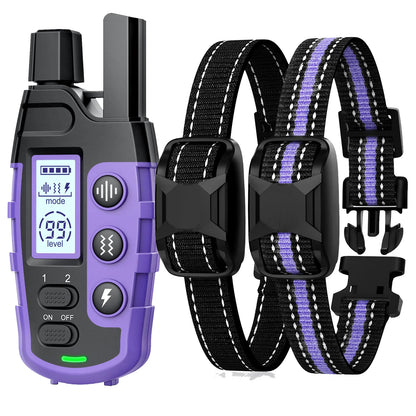 3300Ft Electric Dog Training Collar Remote Control Waterproof  Vibration Shock Beep