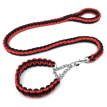 Dog Collar And Leash Set