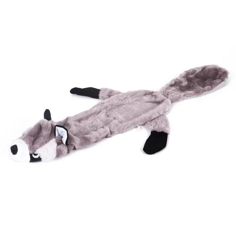Plush Dog Toy No Stuffing Dog Toys With Squeakers Durable Medium And Large Dogs