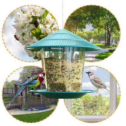 Bird Feeder Automatic Feeding Outdoor Bird Feeder