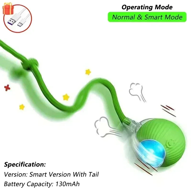 Cat Interactive Ball Toy, Rechargeable