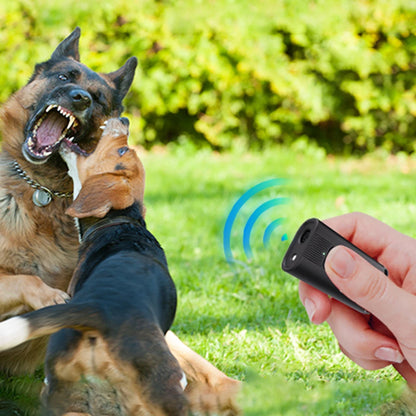 Ultrasonic Dog Bark Deterrent Device Long Range Rechargeable