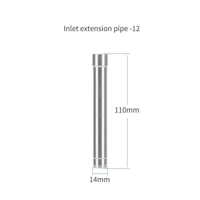 Fish tank inlet and outlet filter stainless steel tube