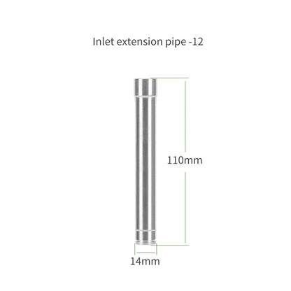 Fish tank inlet and outlet filter stainless steel tube
