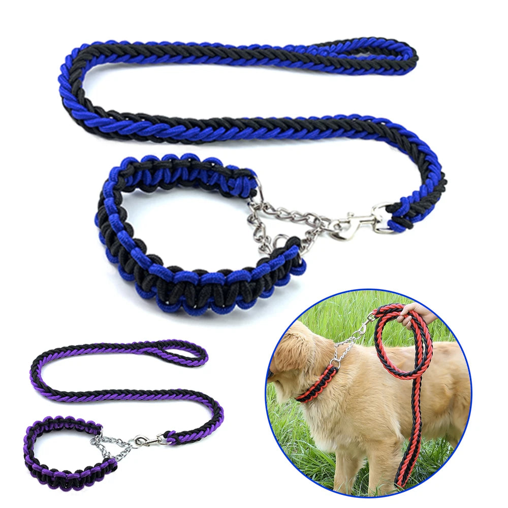 Dog Collar And Leash Set