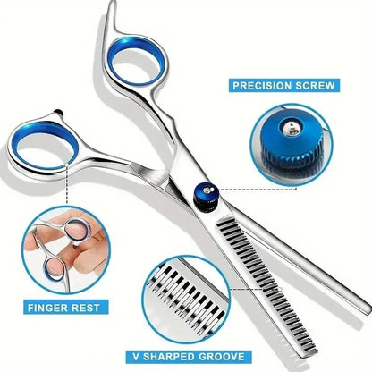 Ambidextrous Pet Safe Scissors Stainless steel for Precision Trimming