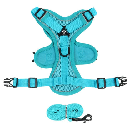 No Pull Dog  Adjustable Harness Vest for Small Dogs Chest Strap Lead Walking
