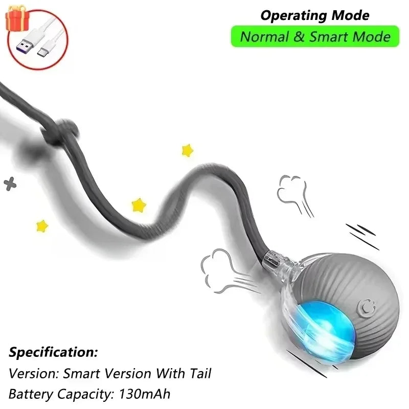 Cat Interactive Ball Toy, Rechargeable