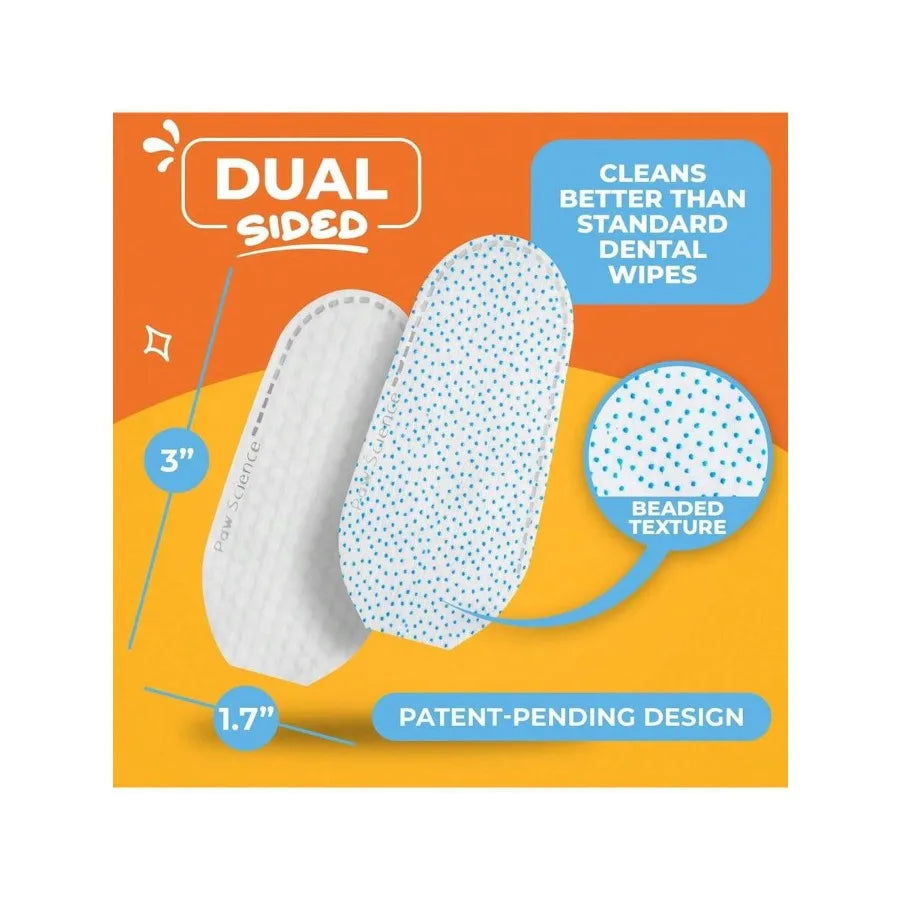 【New style】Dog and Cat Teeth Cleaning Wipes