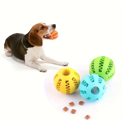 Interactive Dog Chew Toys Treat Dispenser Dental Cleaning  All Breeds Aggressive Chewers