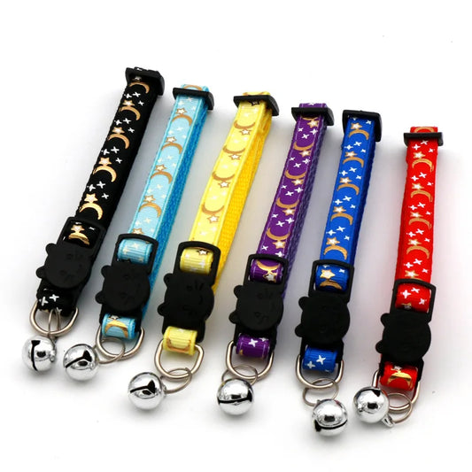Cat Collar Kitten Collar Adjustable Safety Bell