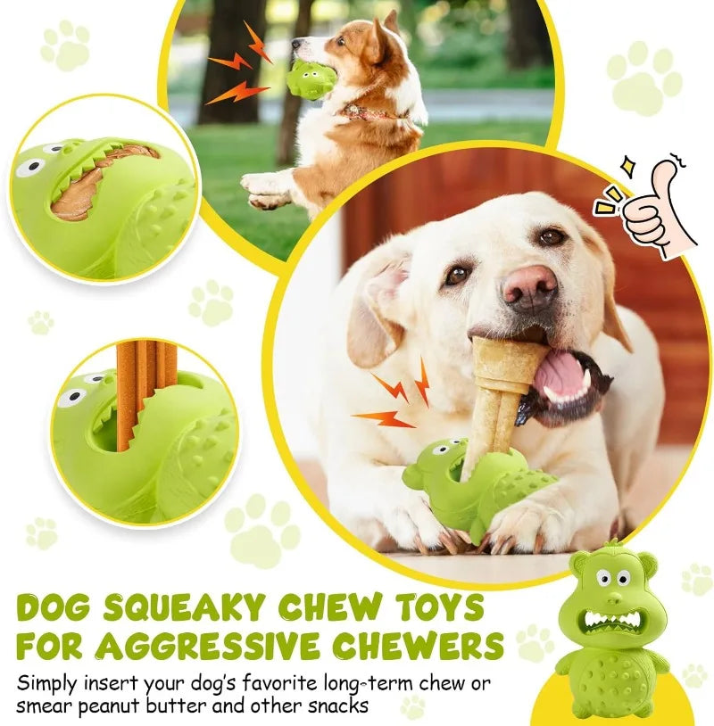Tire Natural Rubber Strong Durable Pulling Tugging Interactive Cleaning Teeth