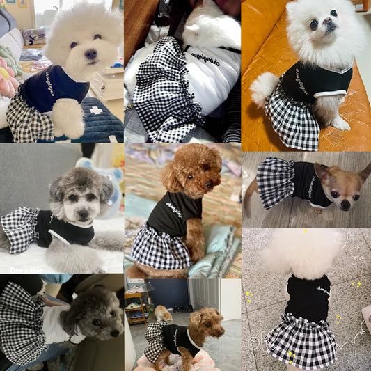 Bowknot Skirts Cat Princess Dress Sweet Skirts