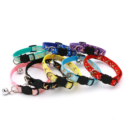 Cat Collar Kitten Collar Adjustable Safety Bell