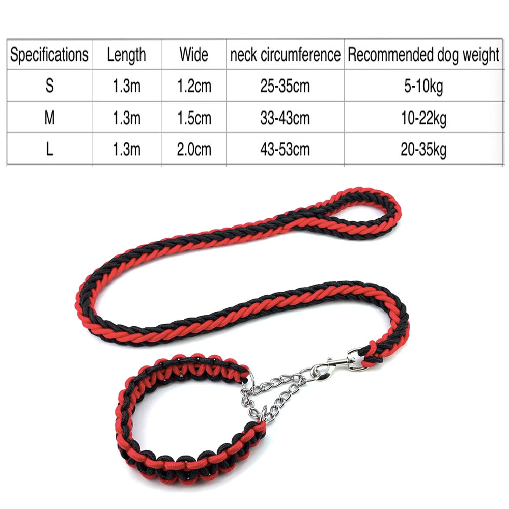 Dog Collar And Leash Set