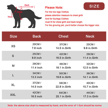Winter Dog Clothes Comfortable Coat for Small Medium Dogs