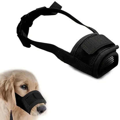 Soft Dog Muzzle Breathable Mesh Muzzle for Small Medium Large Dog Mouth Cover,