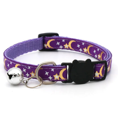 Cat Collar Kitten Collar Adjustable Safety Bell