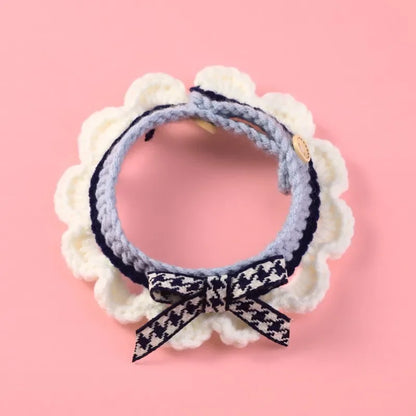 Cute Bow-knot Hand-knitted