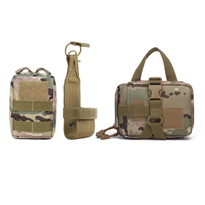 Dog Tactical Bags Set Molle Pouches Belt Attaching on Harness