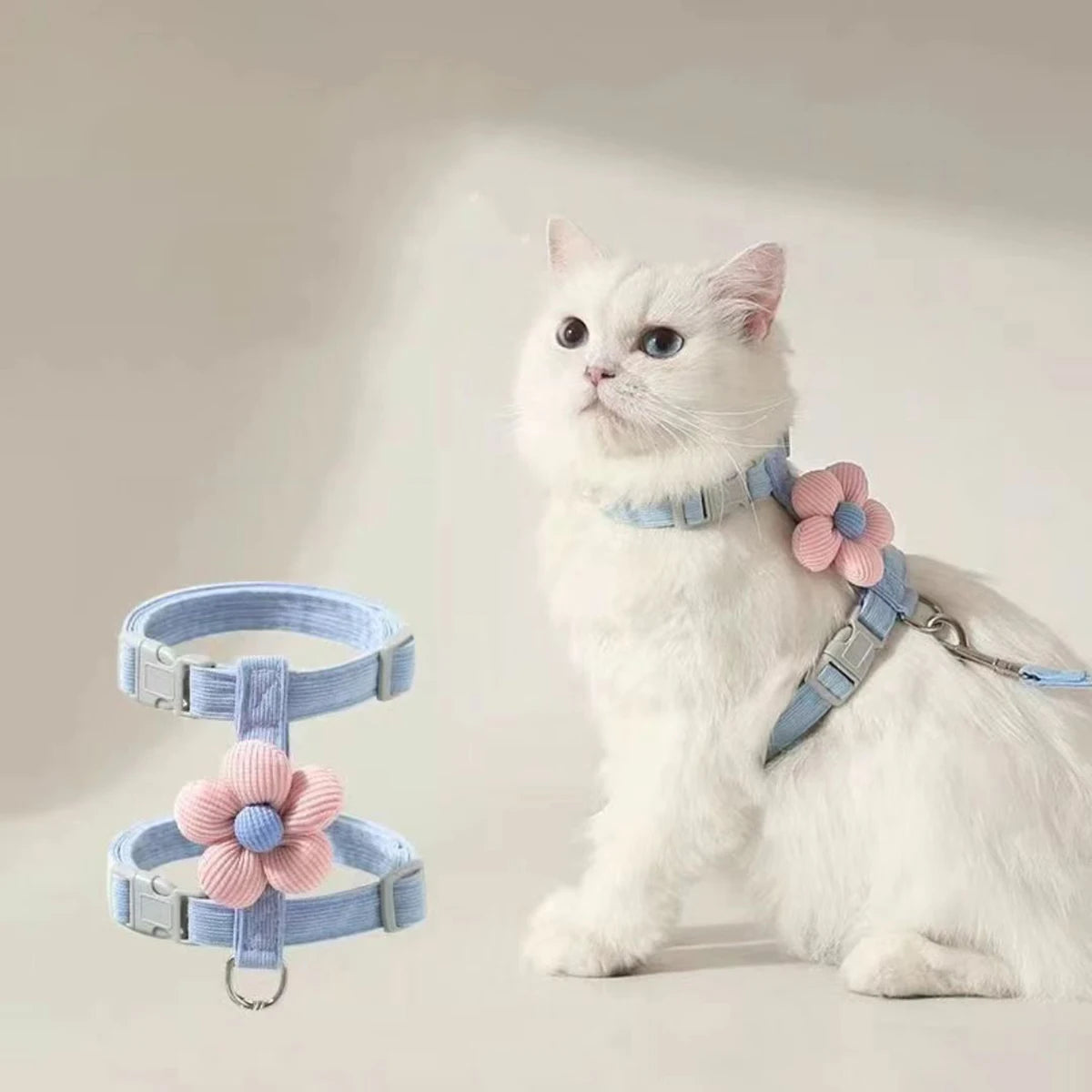 Cat Harness and Leash Sets