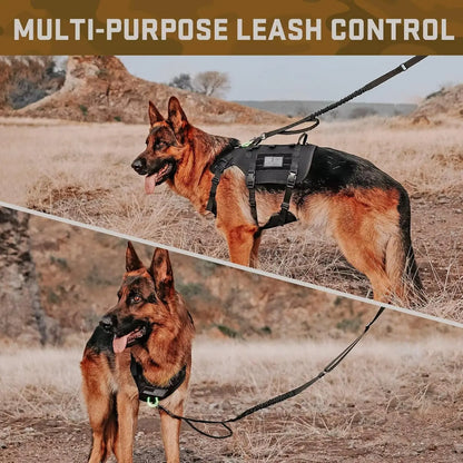 Medium Tactical Dog Harness with Handle,  Vest Adjustable Chest 19.5-41.5 Inches