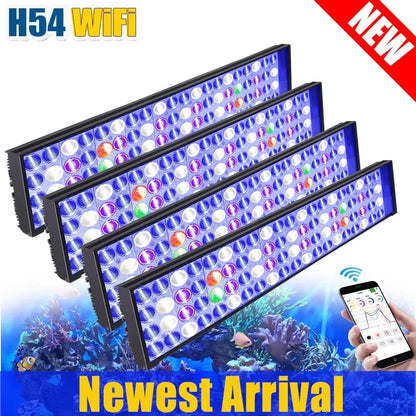 NEW  Led Aquarium Light, Full Spectrum Lamp For 60-240cm Reef Corals Seawater Led  Lights