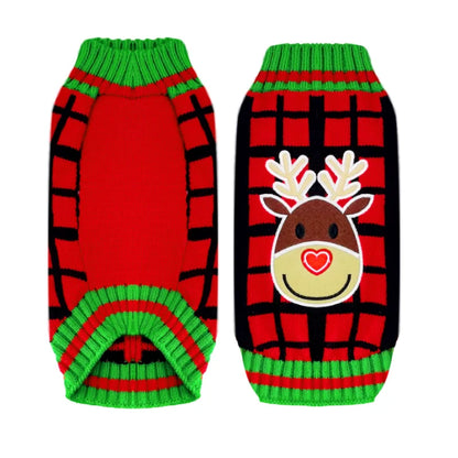 Dog Sweater Christmas Winter Warm Dog  Knitted Sweater