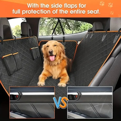 Dog Car Seat Cover 100% Waterproof. Nonslip Durable Soft Back