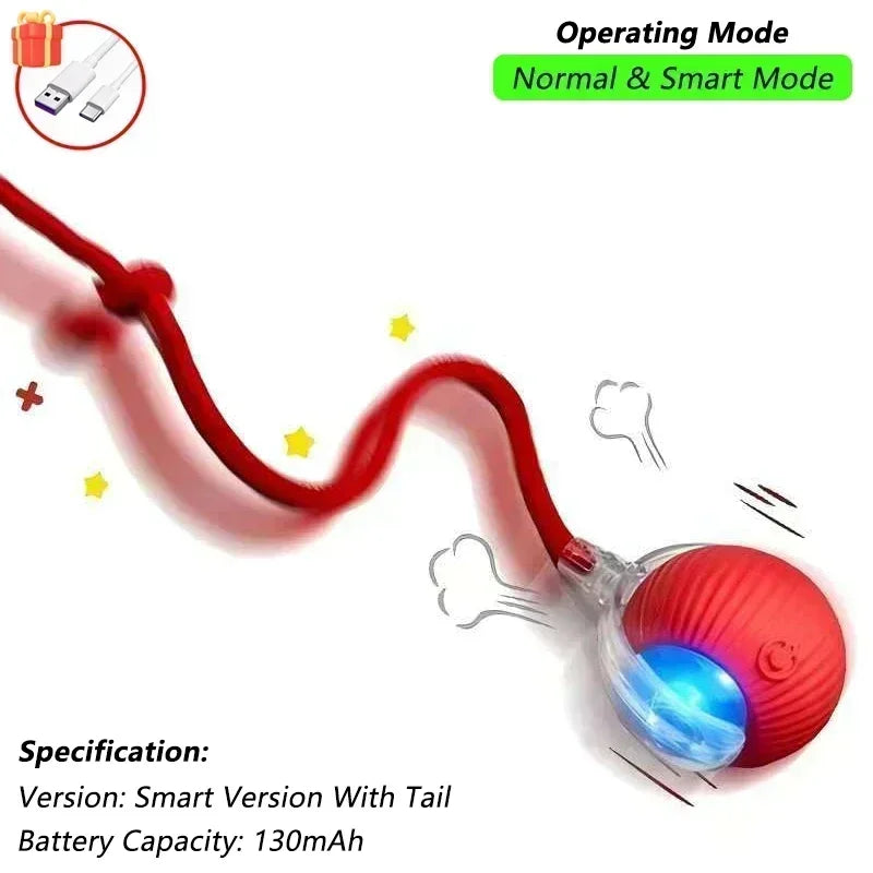 Cat Interactive Ball Toy, Rechargeable
