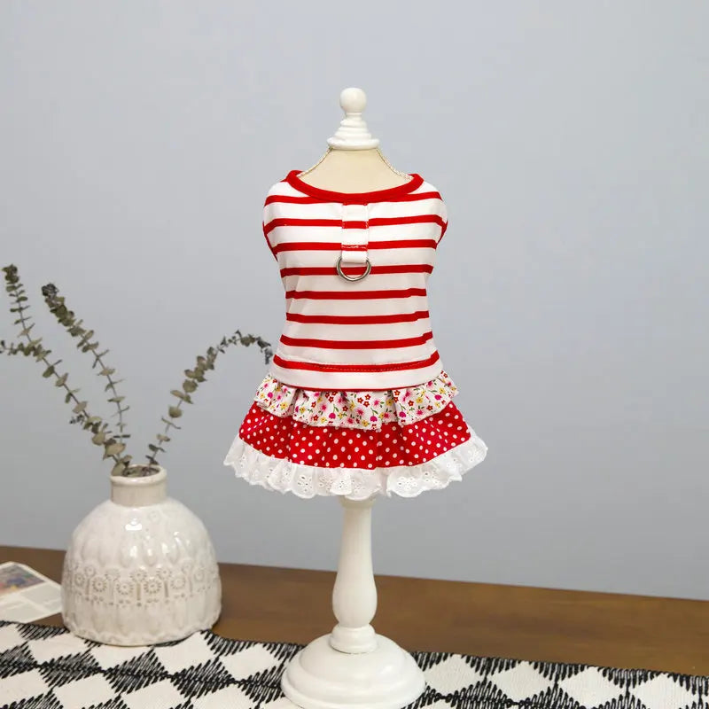 Bowknot Skirts Cat Princess Dress Sweet Skirts