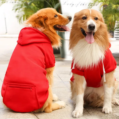 Hoodies Clothes 2XL-5XL  Labrador Golden Retriever Shepherd Husky Autumn Winter Warm
