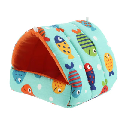 Cartoon Cage Guinea Pig Nest Small Animal
