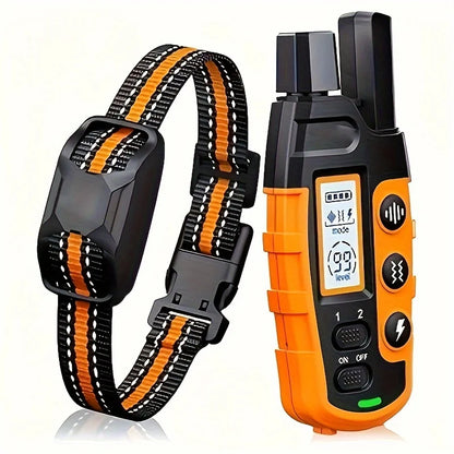 3300Ft Electric Dog Training Collar Remote Control Waterproof  Vibration Shock Beep