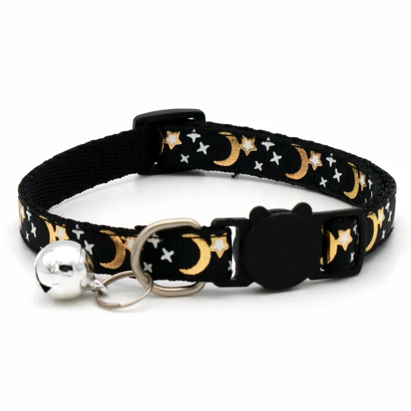 Cat Collar Kitten Collar Adjustable Safety Bell