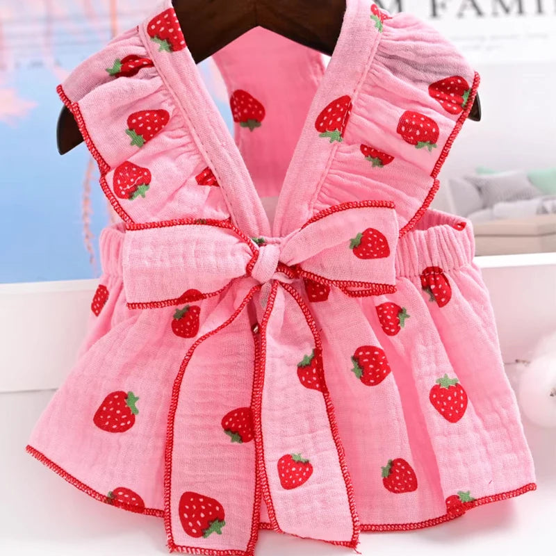 Bowknot Skirts Cat Princess Dress Sweet Skirts
