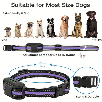 3300Ft Electric Dog Training Collar Remote Control Waterproof  Vibration Shock Beep